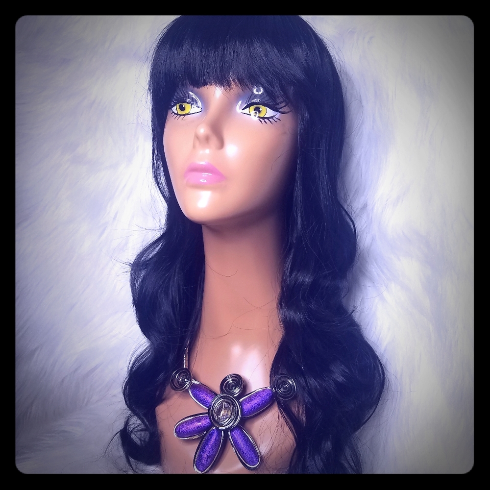 Premium Synthetic Layered Body Wave Wig 18"/#1